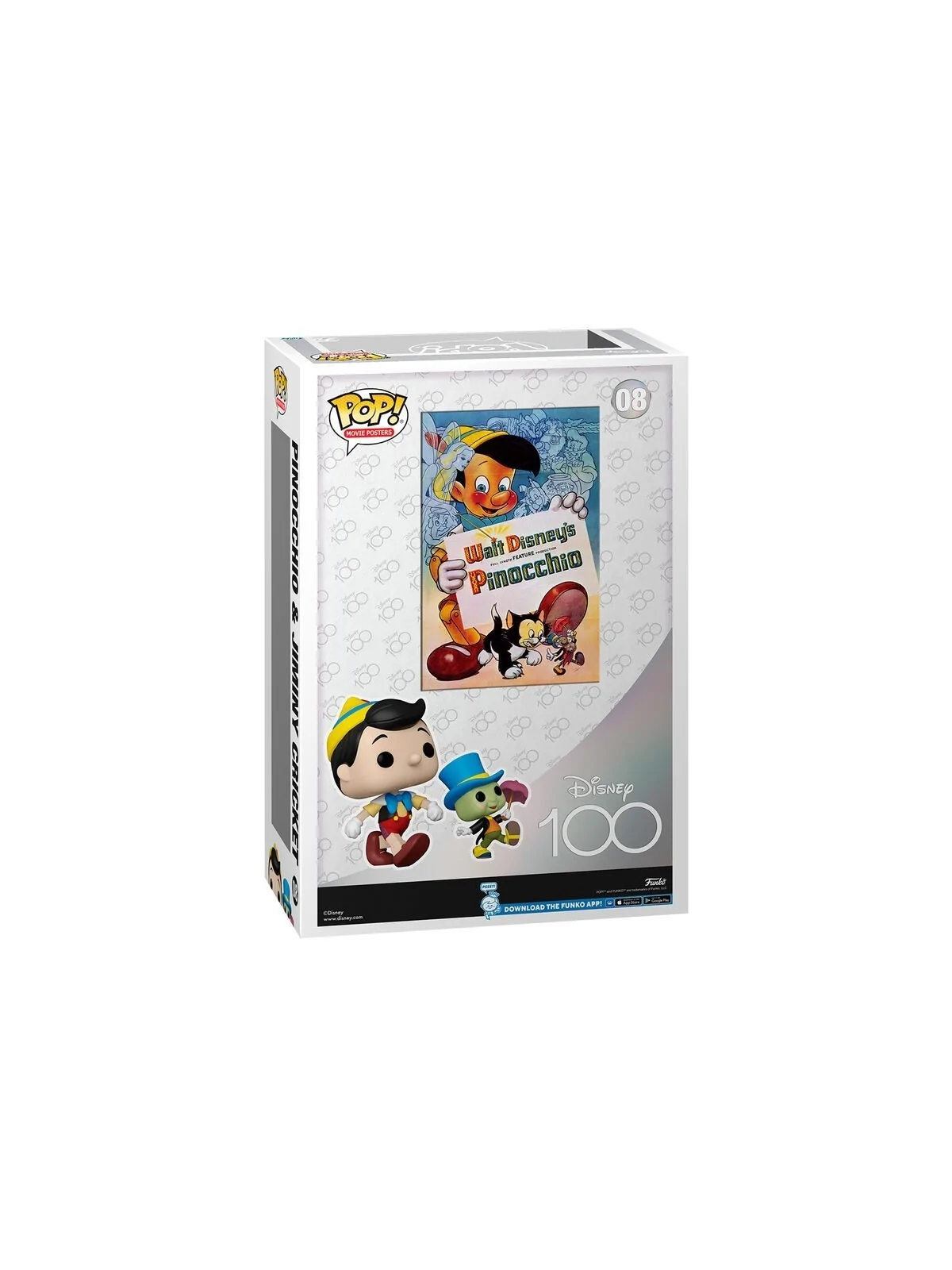 Compra Funko POP! Movie Poster Disney 100th Pinocho (08) de Funko al m