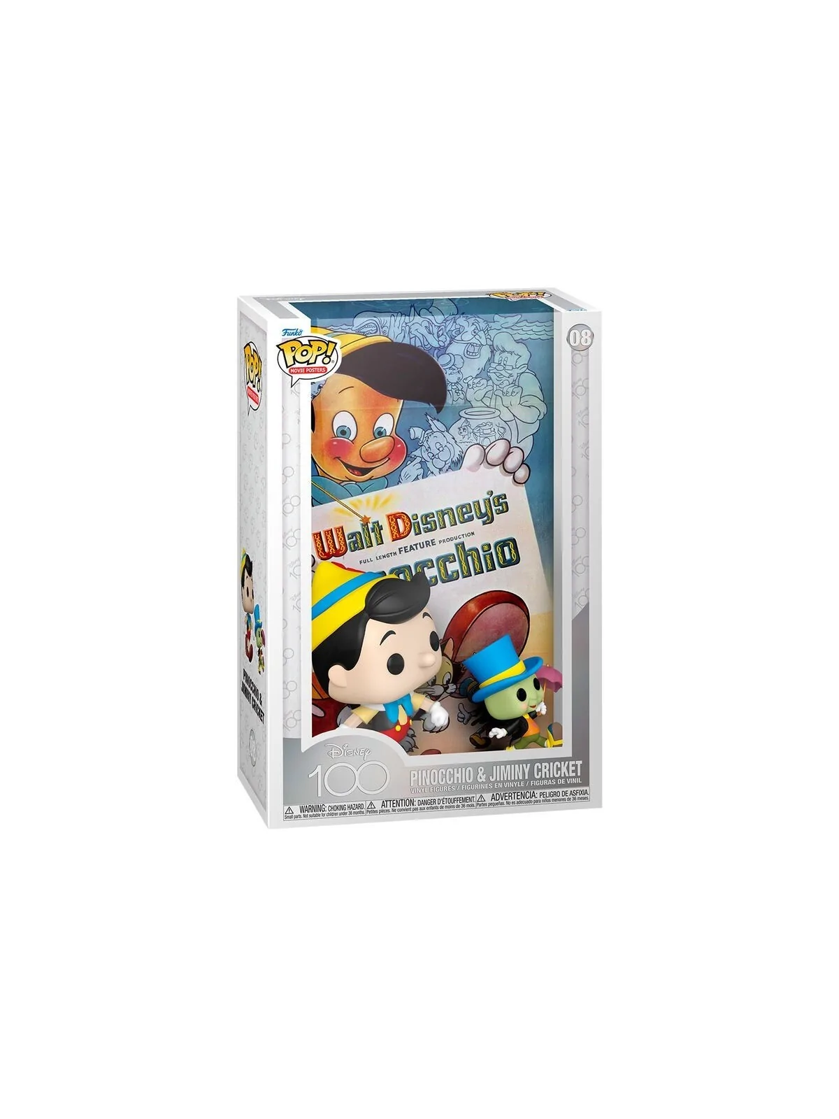 Compra Funko POP! Movie Poster Disney 100th Pinocho (08) de Funko al m