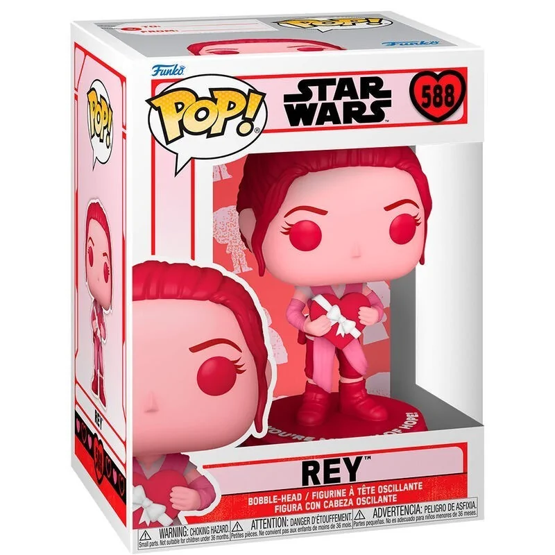 Compra Funko POP! Star Wars Valentines Rey (588) de Funko al mejor pre