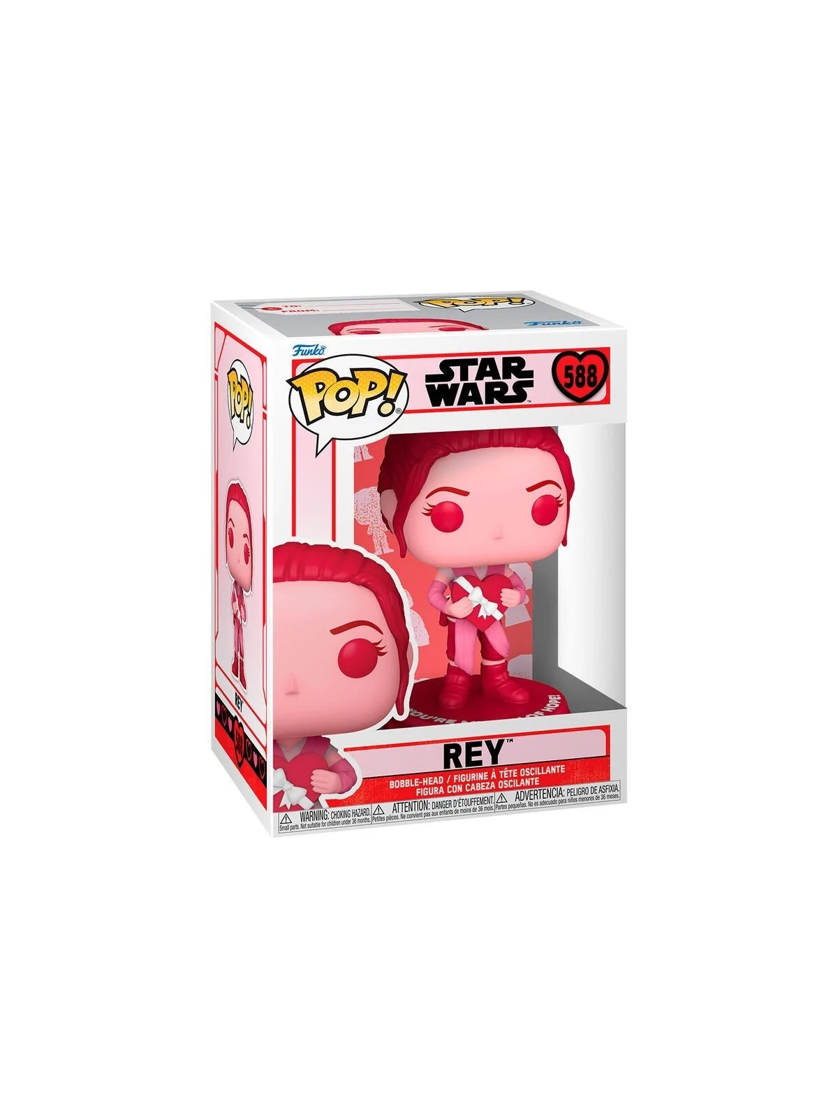 Compra Funko POP! Star Wars Valentines Rey (588) de Funko al mejor pre