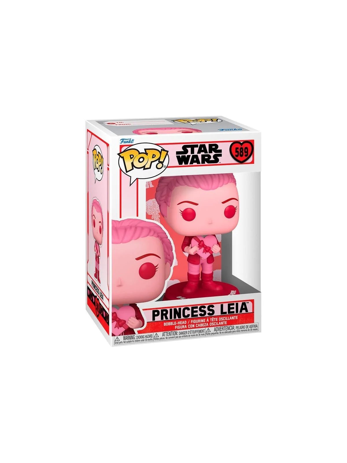 Compra Funko POP! Star Wars Valentines Princess Leia (589) de Funko al