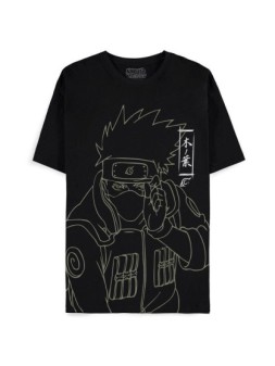 Camiseta Kakashi Line Art Naruto Shippuden de Difuzed en Funko Pop | La Cueva Roja