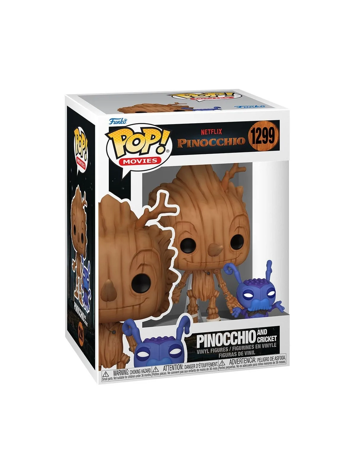 Comprar Funko POP! Netflix Pinocchio: Pinocchio & Cricket (1299) barat