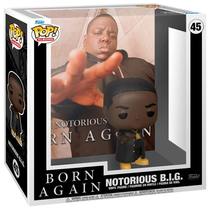 Compra Funko POP! Album Biggie Smalls Born Again (45) de Funko al mejo