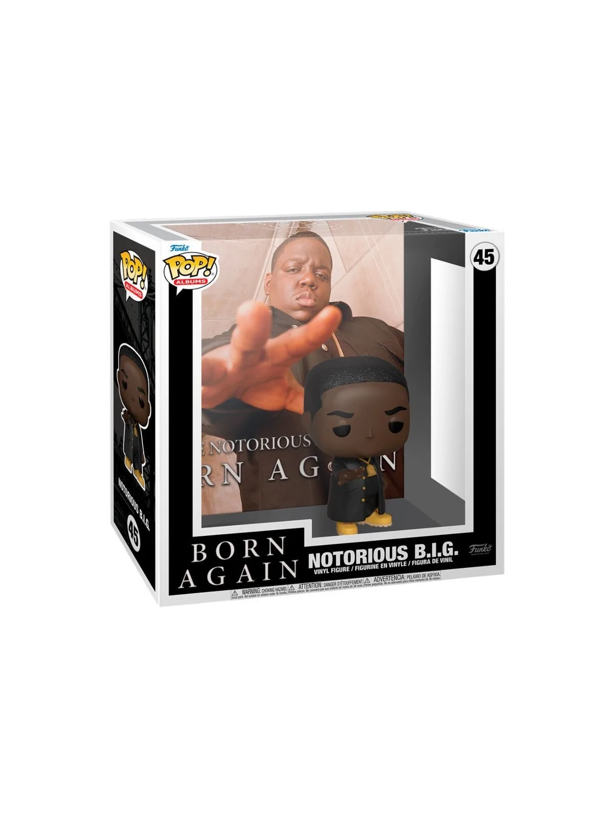 Compra Funko POP! Album Biggie Smalls Born Again (45) de Funko al mejo