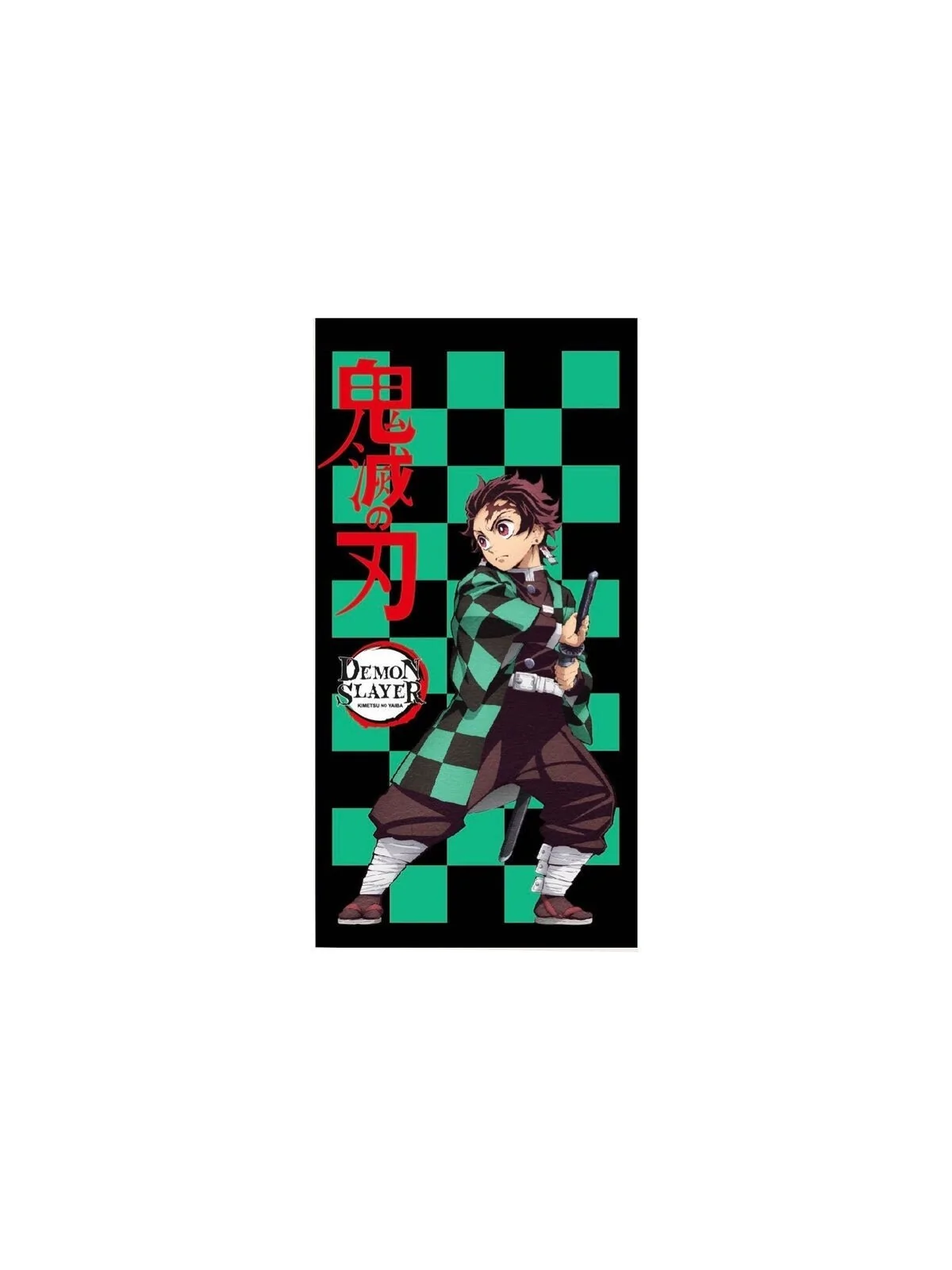 Compra Toalla Tanjiro Kamado Demon Slayer Kimetsu no Yaiba Microfibra 