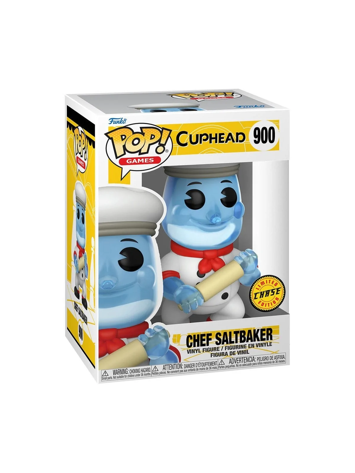 Compra Funko POP! Cuphead: Chef Saltbaker Chase (900) de Funko al mejo