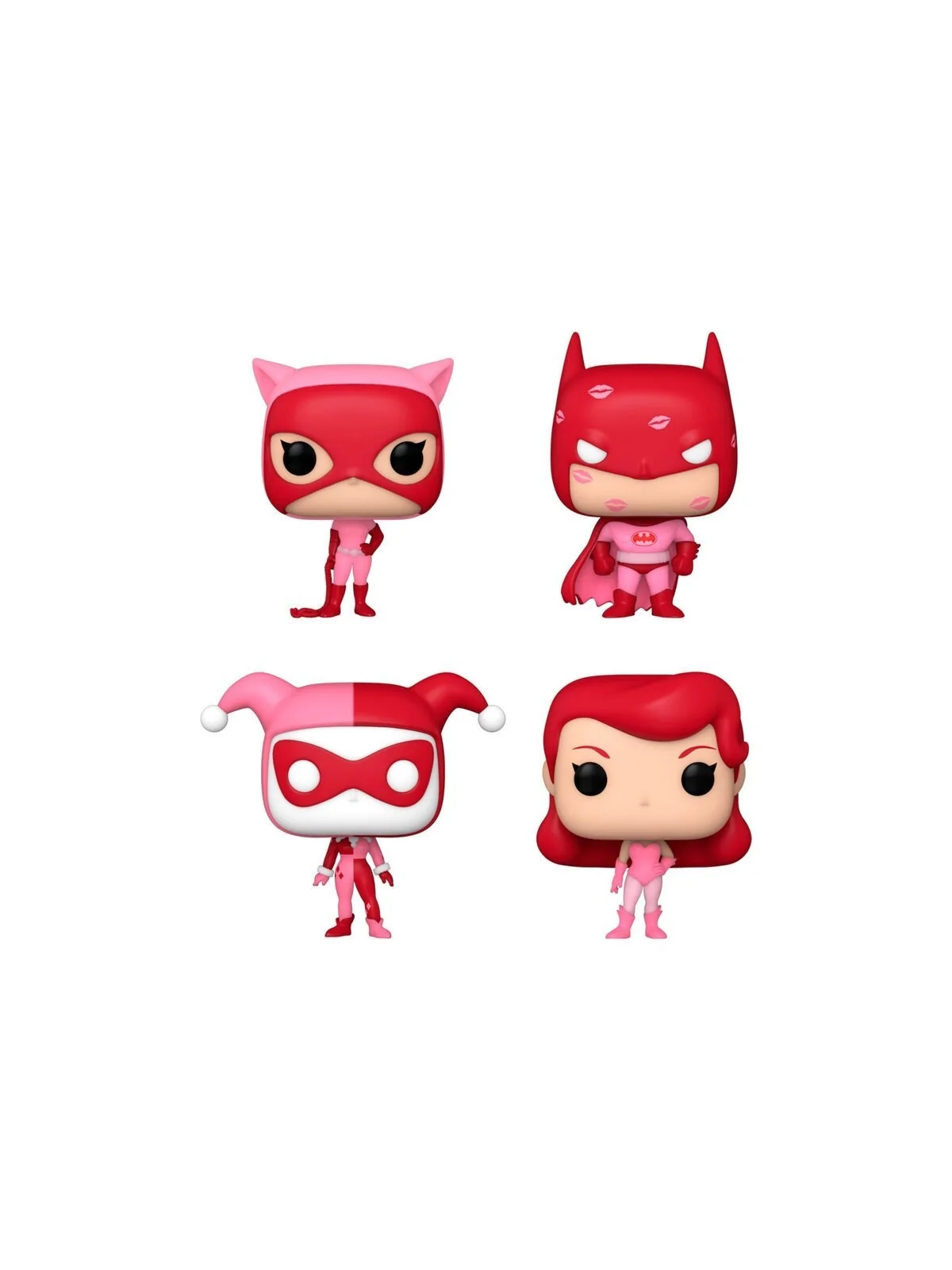 Compra Caja 4 Pocket POP DC Comics San Valentin de Funko al mejor prec