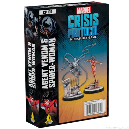 Marvel Crisis Protocol: Agent Venom & Spider-Woman (Inglés) [PREVENTA]