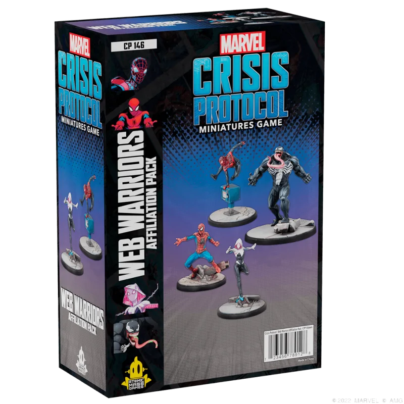 Comprar Marvel Crisis Protocol: Web Warriors Affiliation Pack (Inglés)