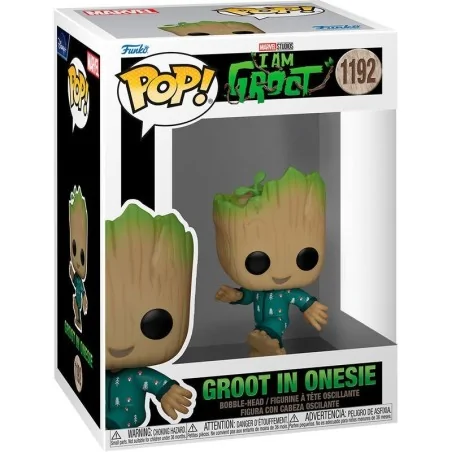 Funko POP! Marvel I am Groot: Groot in Onesie (1192) [PREVENTA]