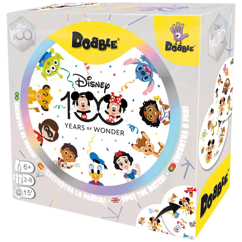 Comprar Disney 100 Dobble barato al mejor precio 16,99 € de Zygomatic