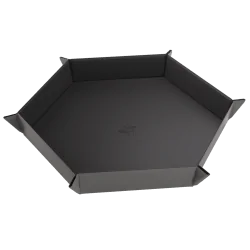 Compra Magnetic Dice Tray Hexagonal Black/Gray de Gamegenic al mejor p