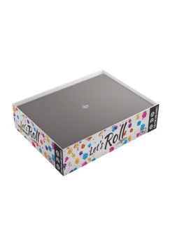 Magnetic Dice Tray Rectangular Black/Gray de Gamegenic en Otros | La Cueva Roja