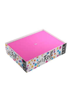 Magnetic Dice Tray Rectangular Black/Pink de Gamegenic en Otros | La Cueva Roja