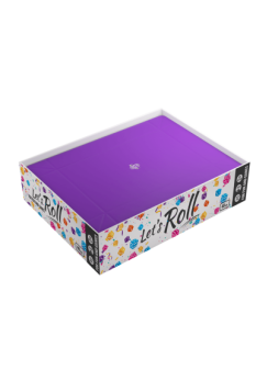 Magnetic Dice Tray Rectangular Black/Purple de Gamegenic en Otros | La Cueva Roja