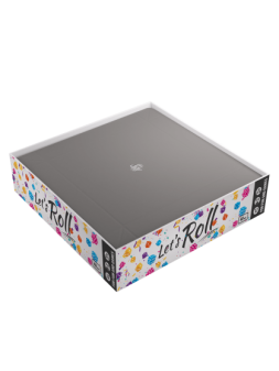 Magnetic Dice Tray Square Black/Gray de Gamegenic en Otros | La Cueva Roja