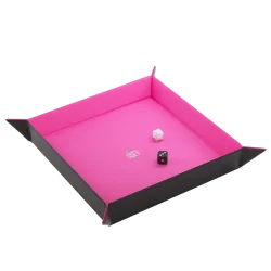 Compra Magnetic Dice Tray Square Black/Pink de Gamegenic al mejor prec
