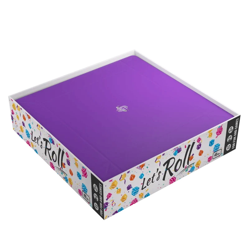 Comprar Magnetic Dice Tray Square Black/Purple barato al mejor precio 