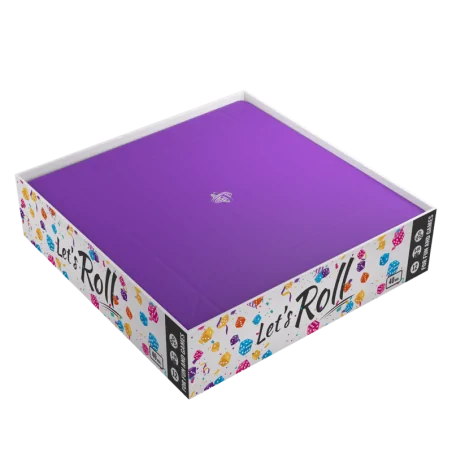 Comprar Magnetic Dice Tray Square Black/Purple barato al mejor precio 