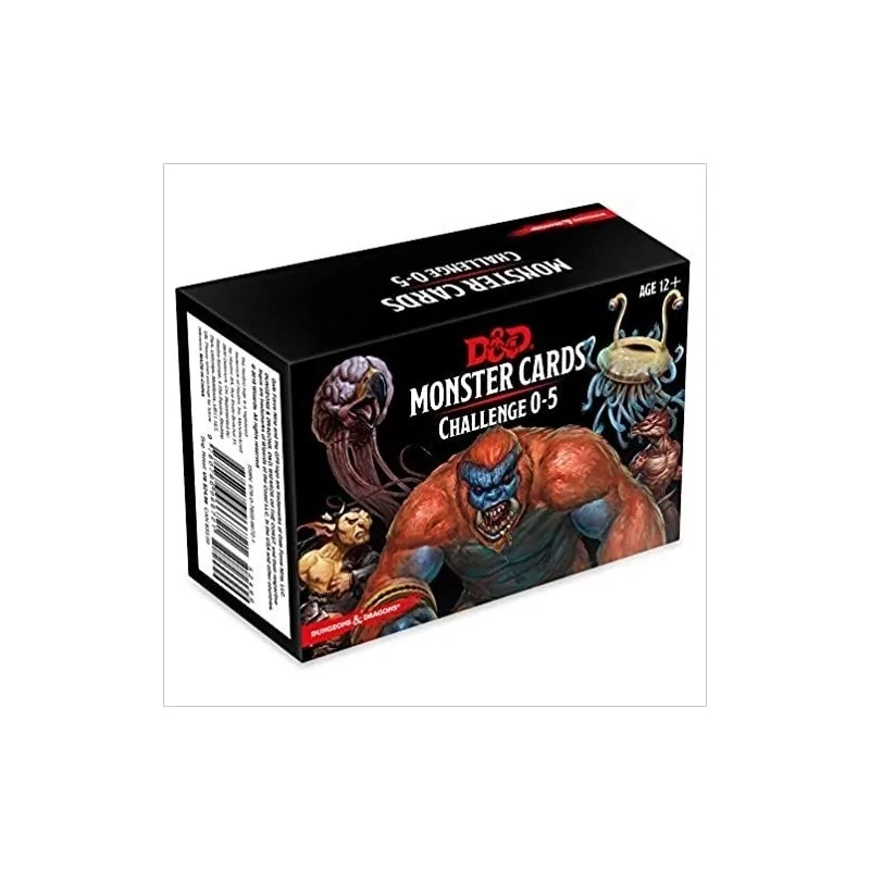 Comprar D&D Spellbook Cards: Monsters 0-5 barato al mejor precio 21,85