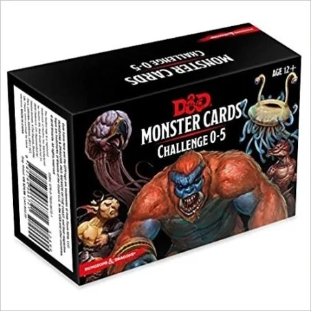 Comprar D&D Spellbook Cards: Monsters 0-5 barato al mejor precio 21,85