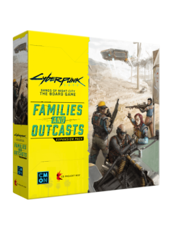 Cyberpunk 2077: Families and Outcasts de CMON en Juegos de Tablero | La Cueva Roja