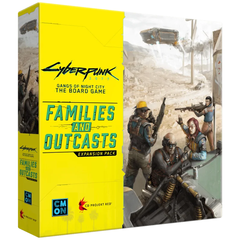 Compra Cyberpunk 2077: Families and Outcasts de CMON al mejor precio (