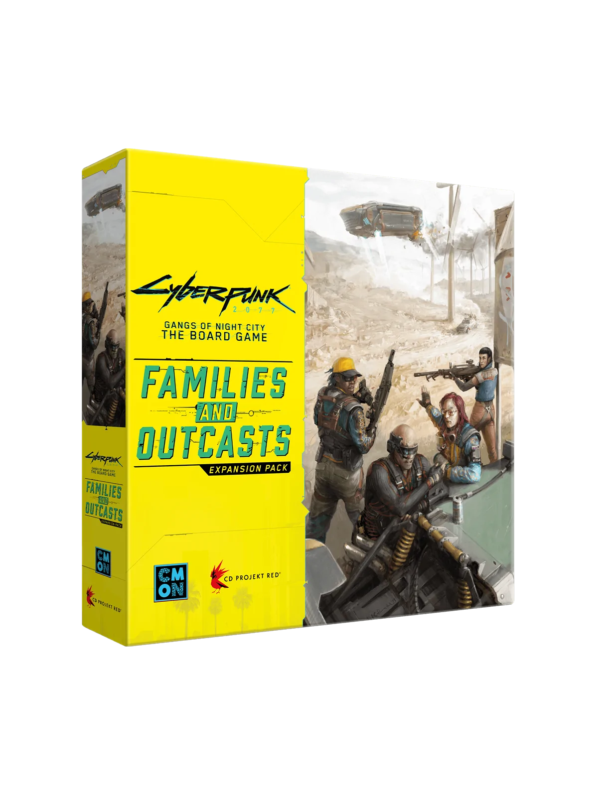 Compra Cyberpunk 2077: Families and Outcasts de CMON al mejor precio (