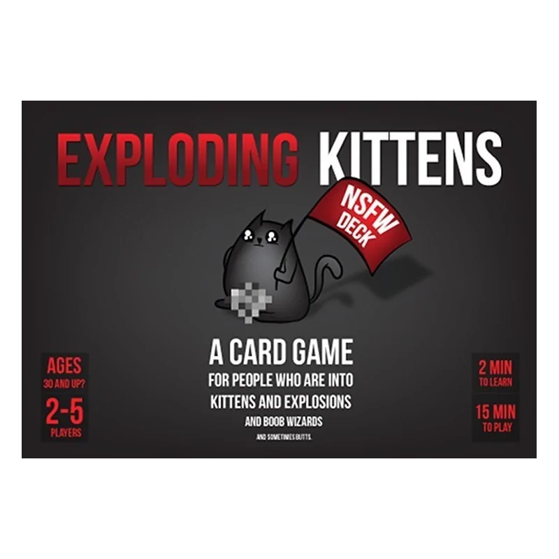 Comprar Exploding Kittens NSFW barato al mejor precio 19,99 € de Explo