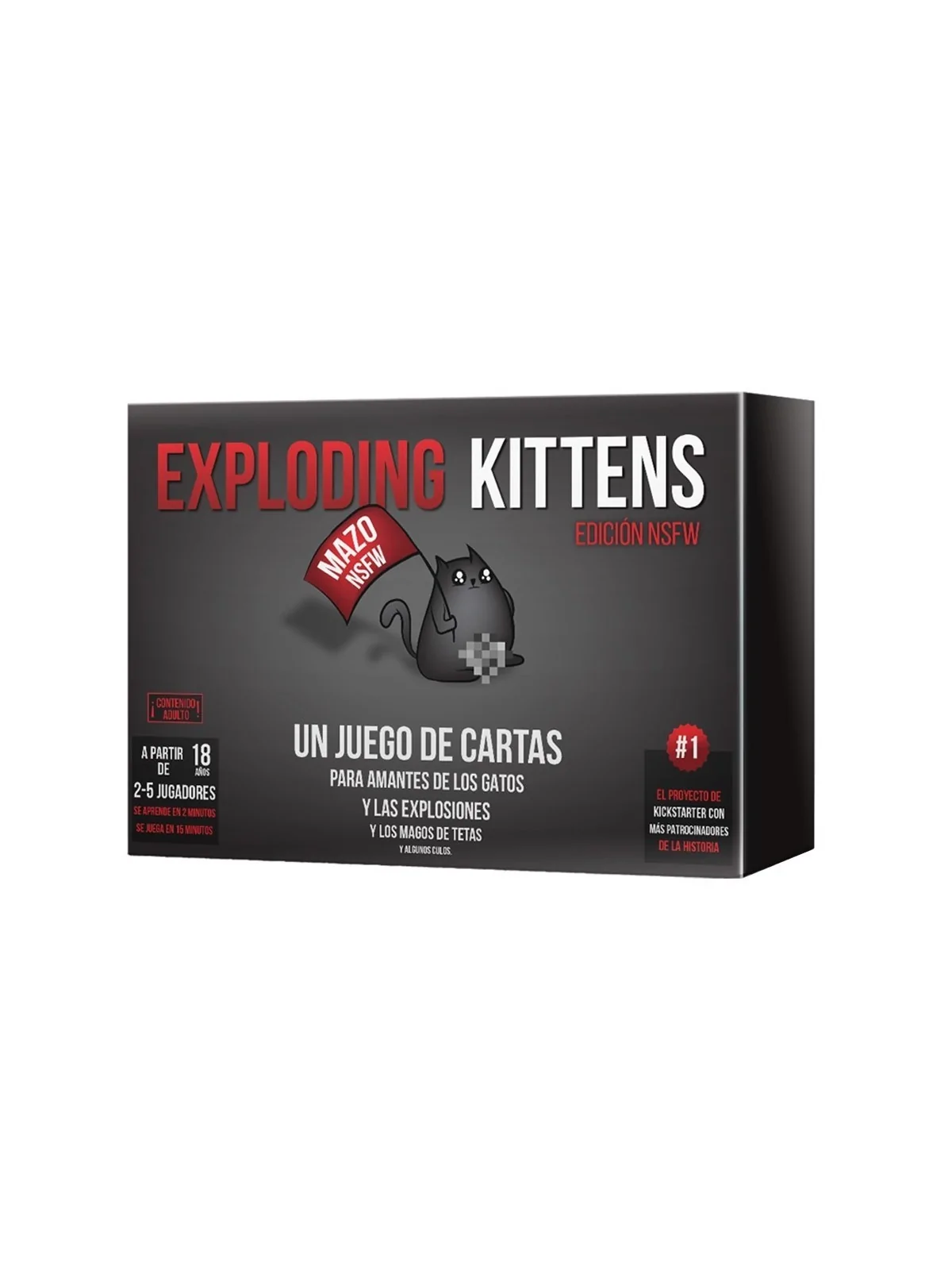 Comprar Juego mesa asmodee exploding kittens nsfw barato al mejor prec