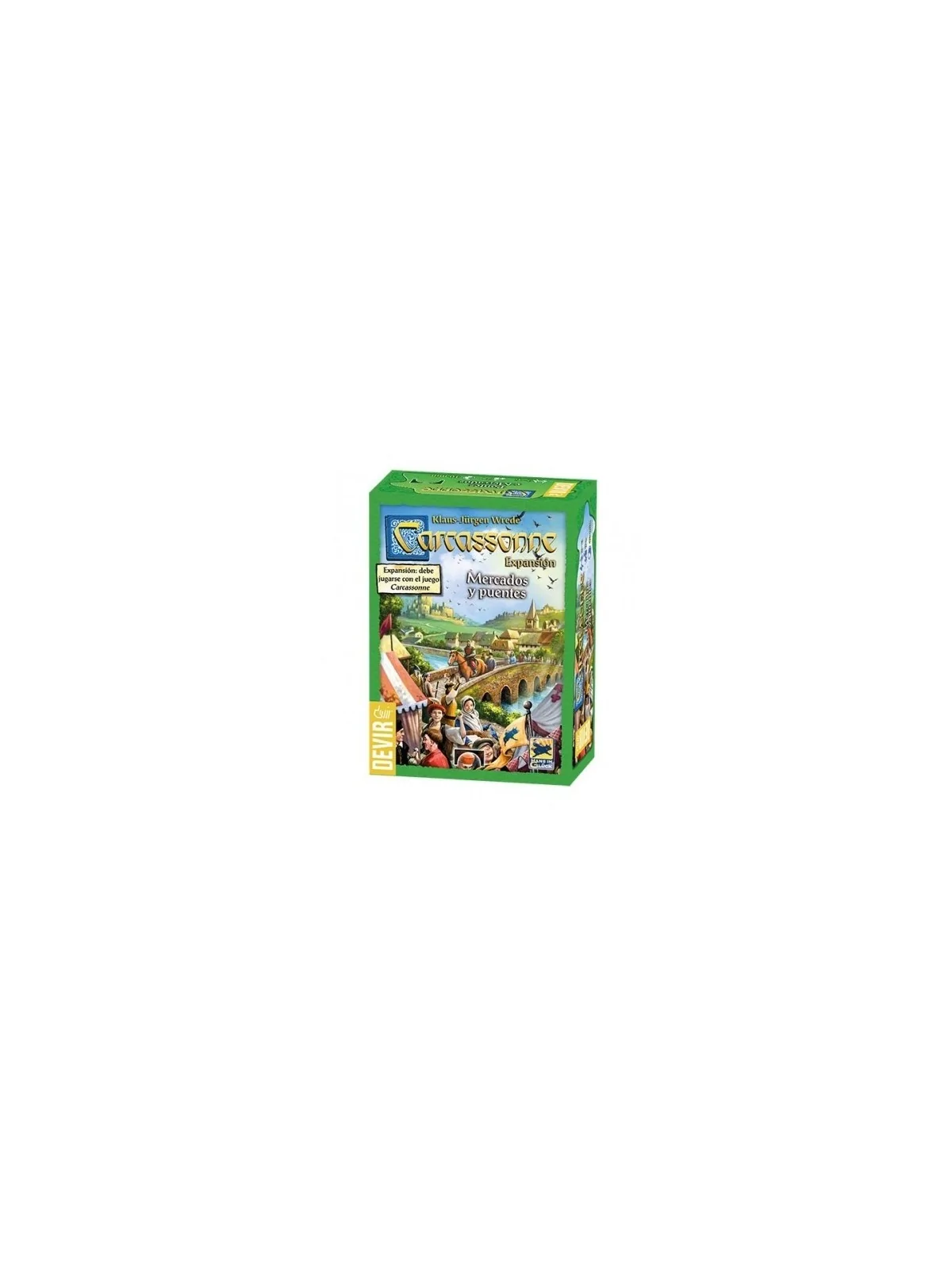 Comprar Juego mesa devir carcassonne mercados y barato al mejor precio