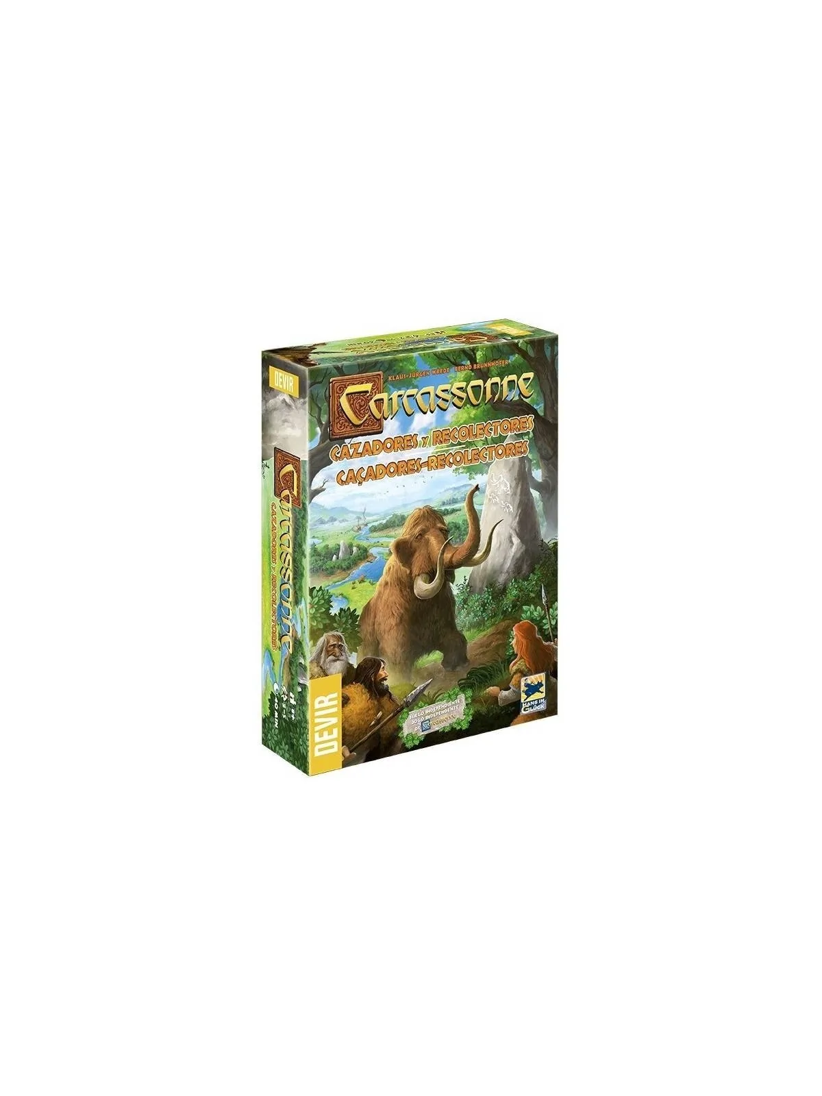 Comprar Juego mesa devir carcassonne cazadores y barato al mejor preci