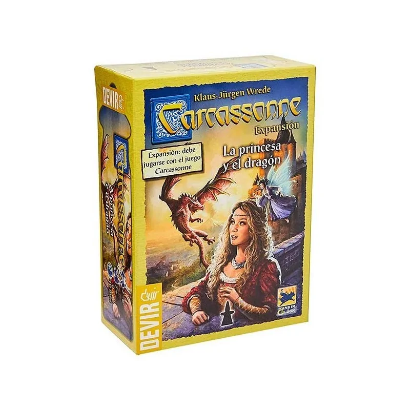 Compra Carcassonne: La Princesa y el Dragon de Devir al mejor precio (