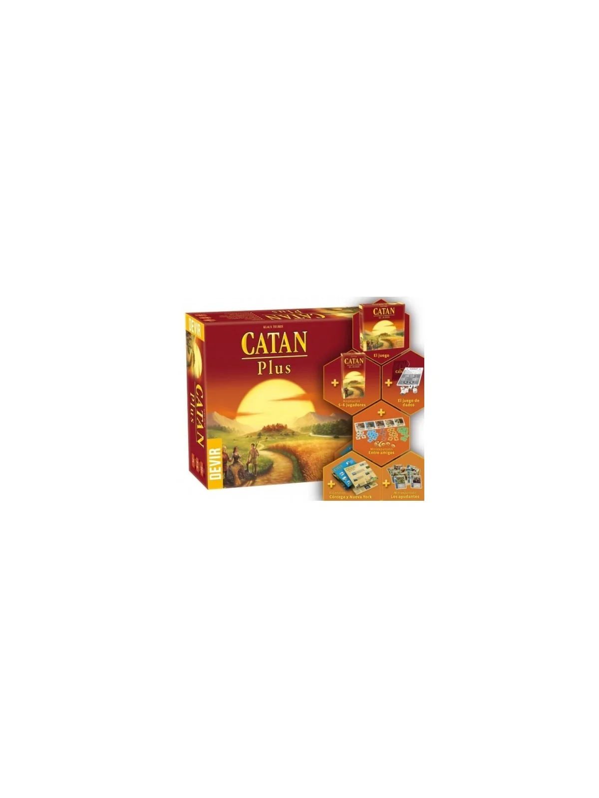 Comprar Juego mesa devir catan plus pegi barato al mejor precio 60,35 