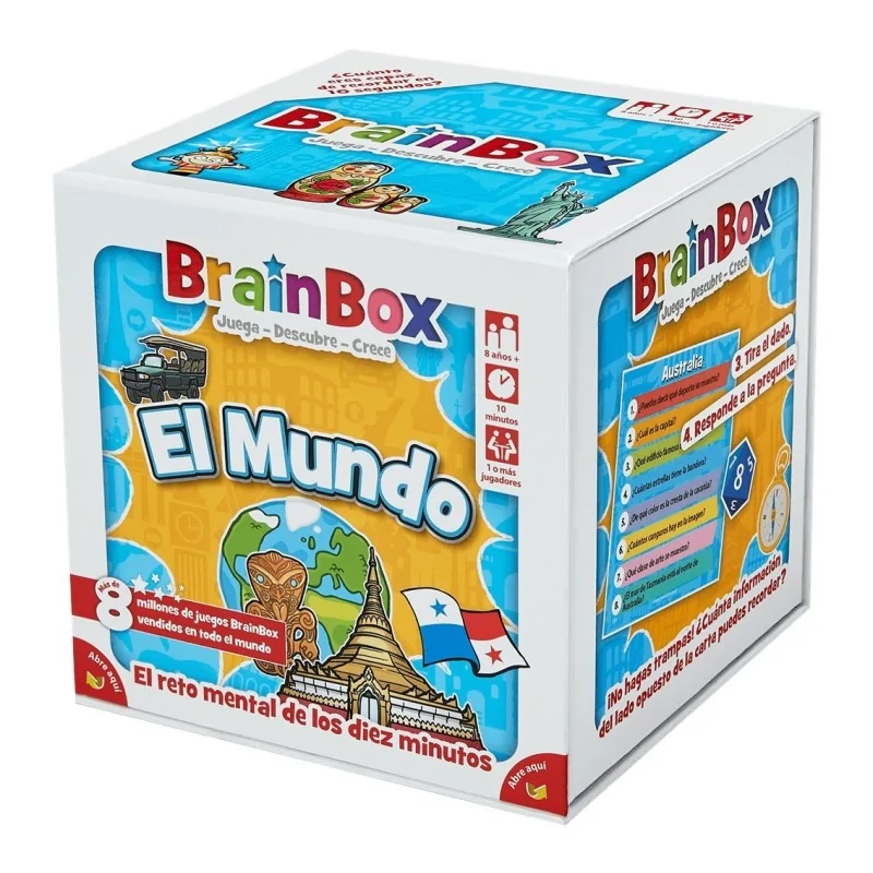 Comprar Juego mesa asmodee brainbox el mundo barato al mejor precio 14