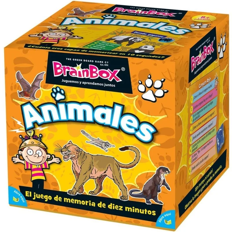 Comprar Juego mesa asmodee brainbox animales pegi barato al mejor prec