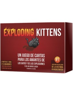 Exploding Kittens de Exploding Kittens en Juegos de Cartas | La Cueva Roja