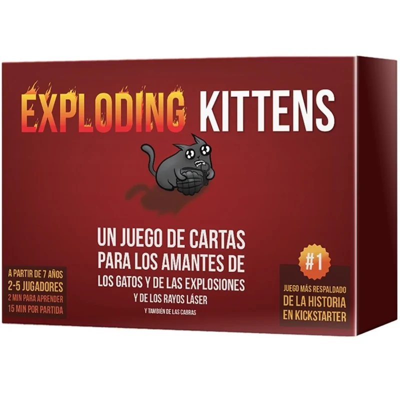 Compra Exploding Kittens de Exploding Kittens al mejor precio (19,95 €