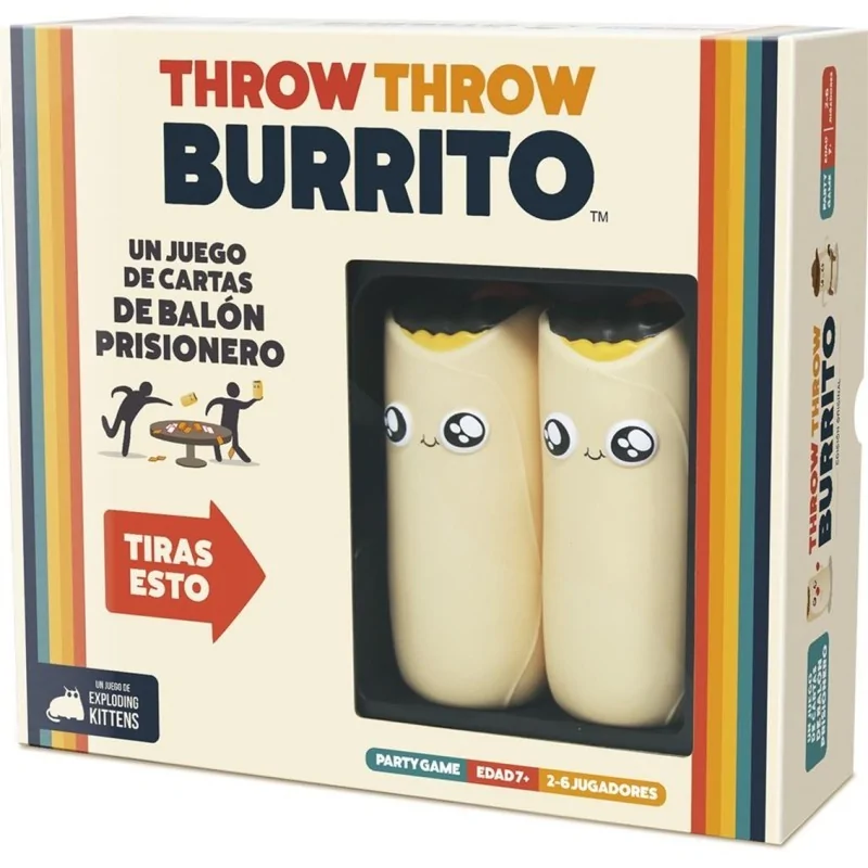 Compra Juego mesa asmodee throw throw burrito de Juegos al mejor preci