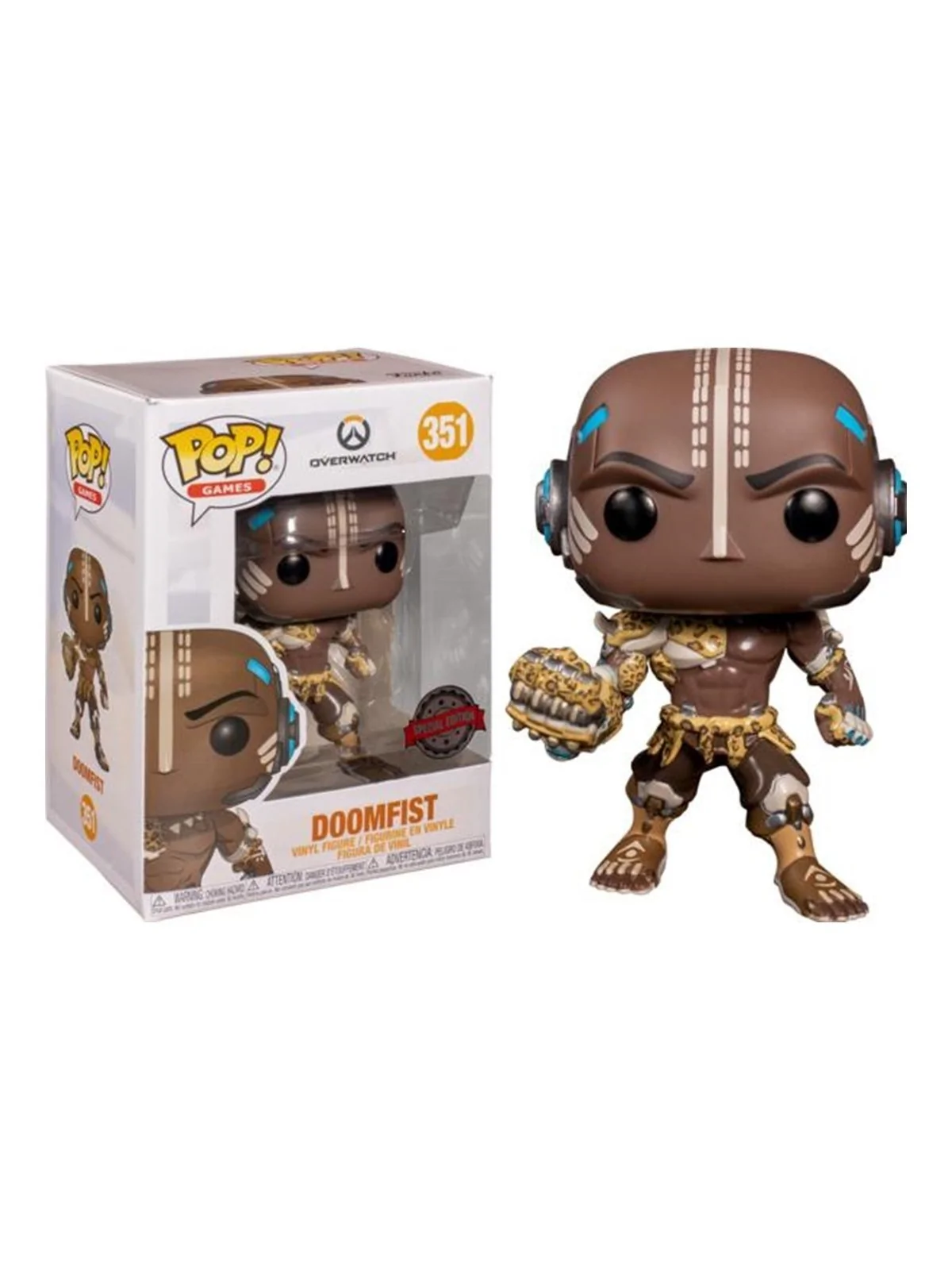 Comprar Funko pop overwatch leopard doomfist exclusivo barato al mejor