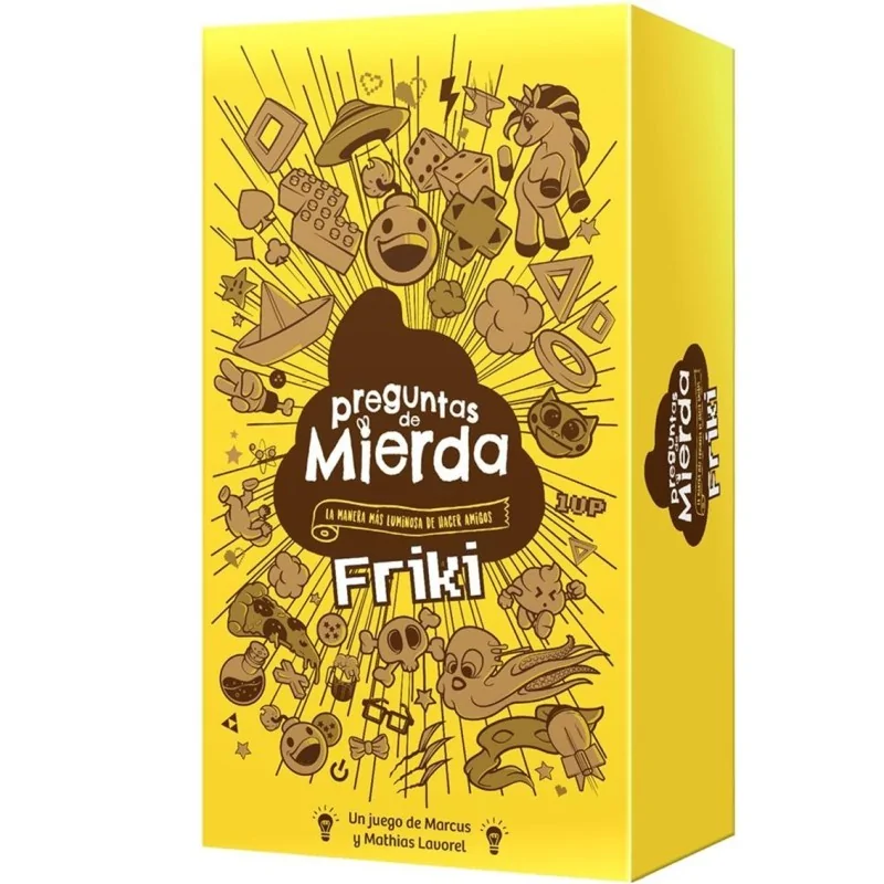 Comprar Juego mesa asmodee preguntas mierda friki barato al mejor prec