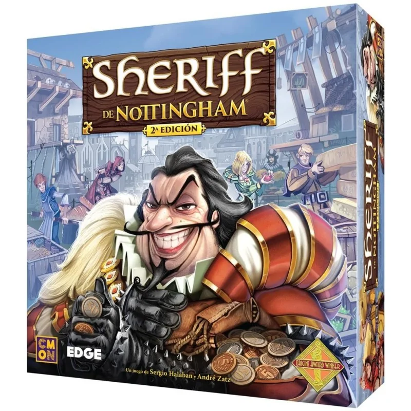 Compra El Sheriff De Nottingham: Segunda Edición de Asmodee al mejor p