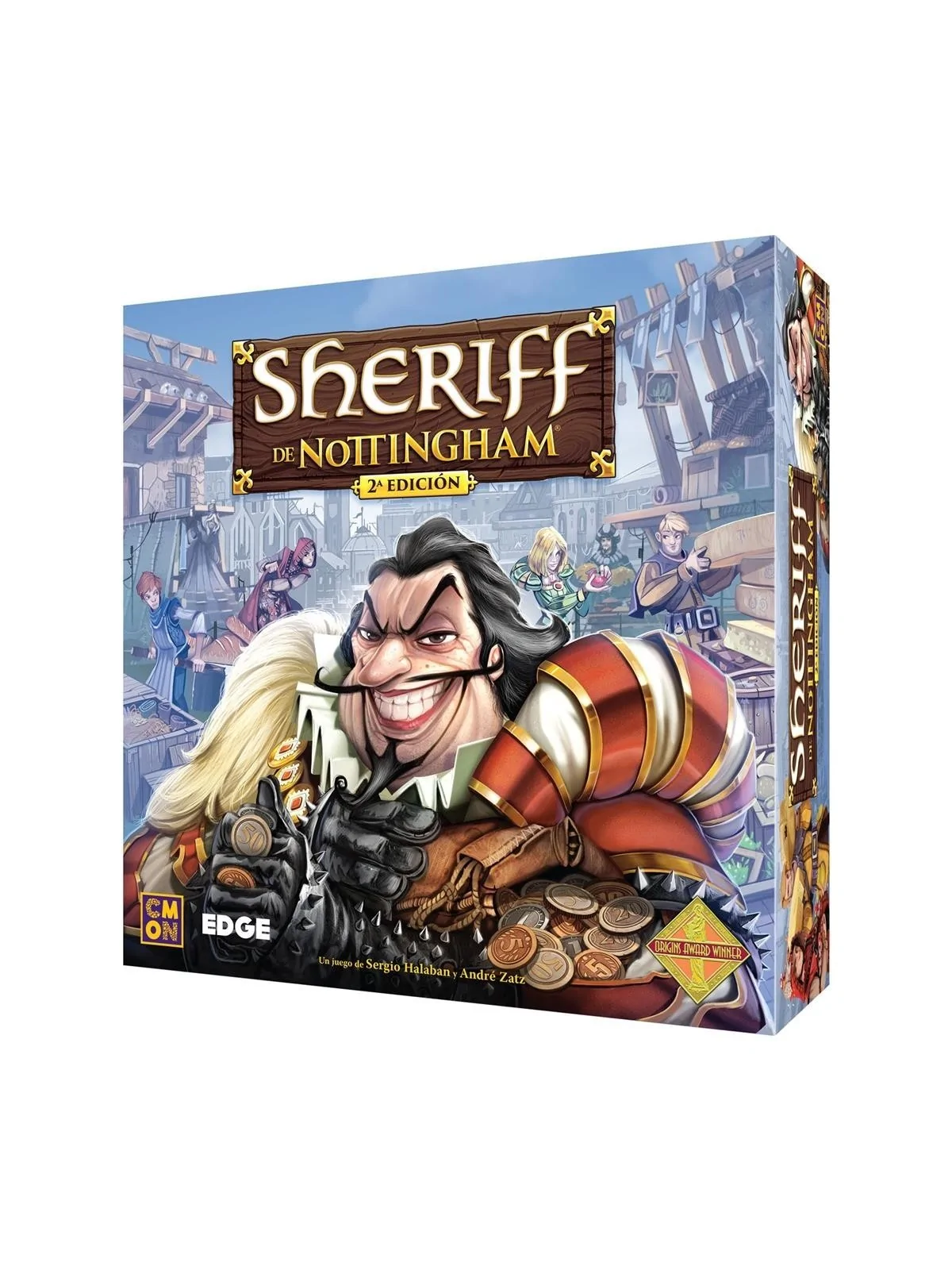 Compra El Sheriff De Nottingham: Segunda Edición de Asmodee al mejor p