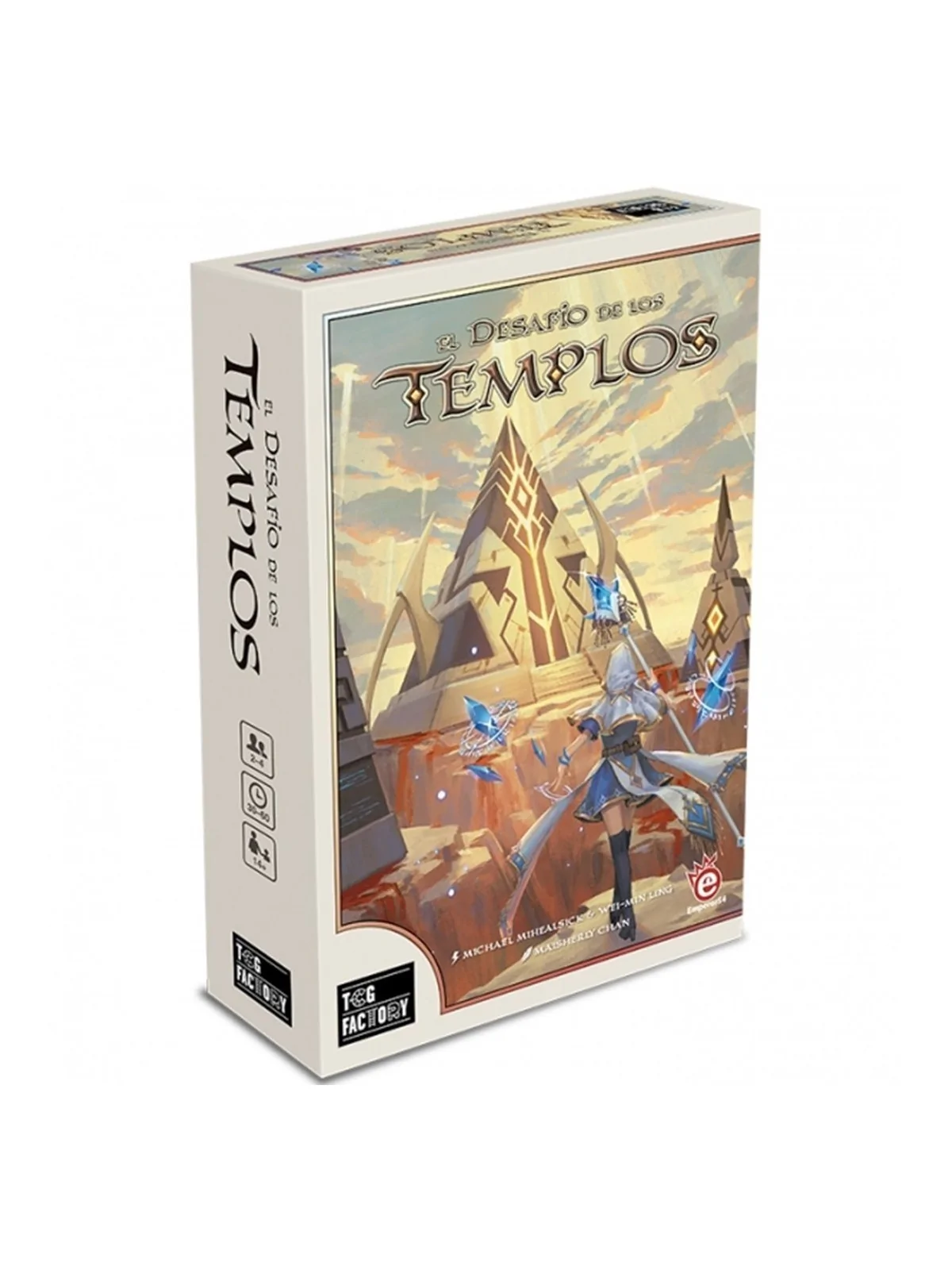 Compra Juego mesa el desafio los templos de  al mejor precio (27,16 €)