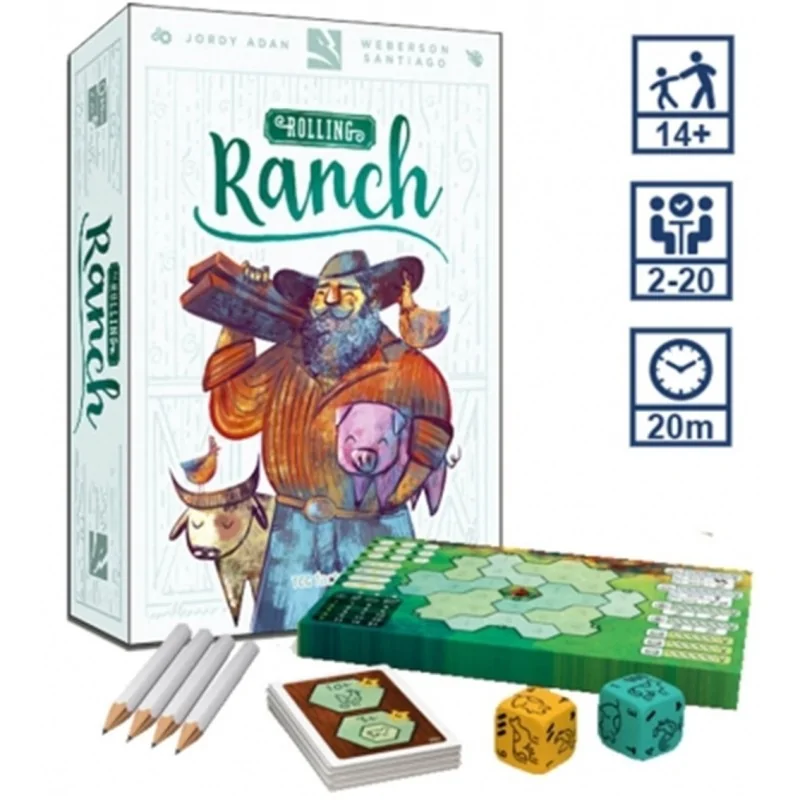 Comprar Juego mesa rolling ranch en español barato al mejor precio 12,