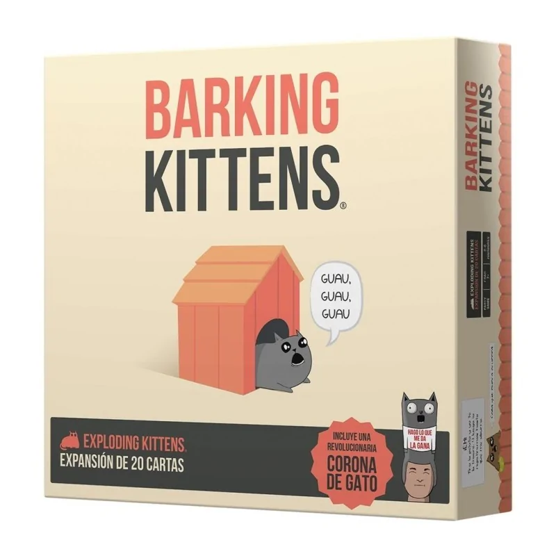 Comprar Juego mesa asmodee barking kittens pegi barato al mejor precio