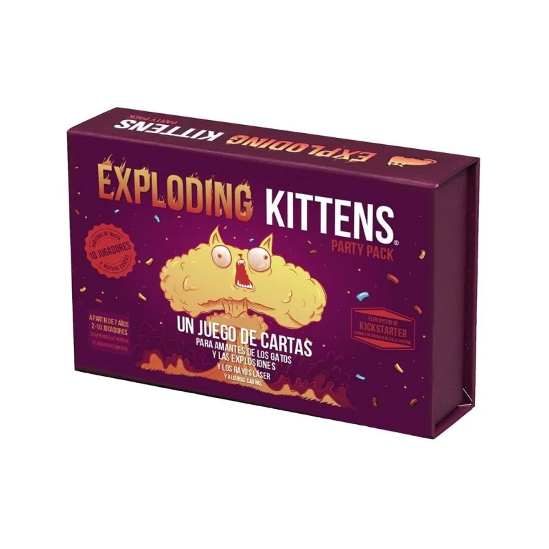 Compra Juego mesa asmodee exploding kittens party de Juegos al mejor p