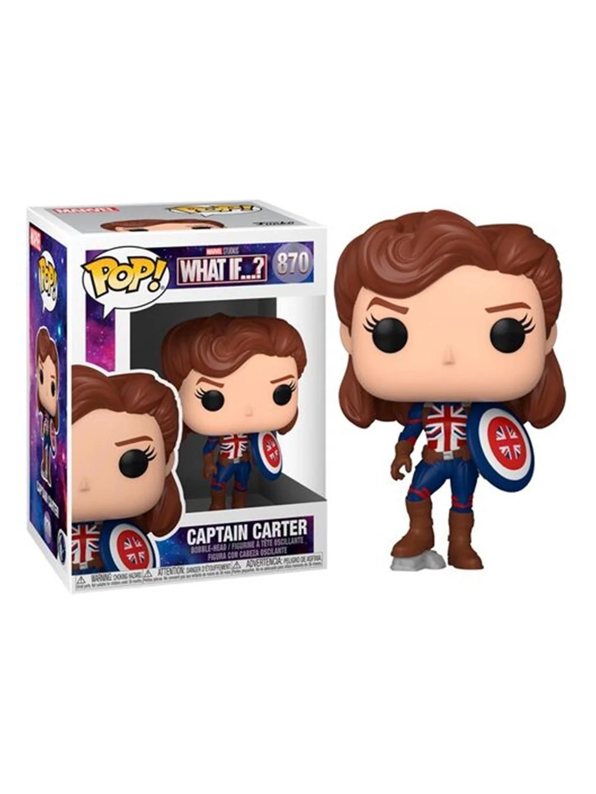 Comprar Funko pop marvel what if capitana barato al mejor precio 14,41