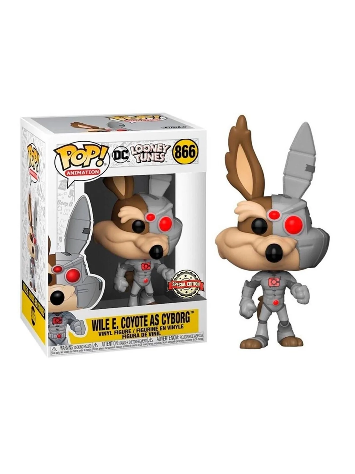 Comprar Funko pop looney tunes coyote cyborg barato al mejor precio 16